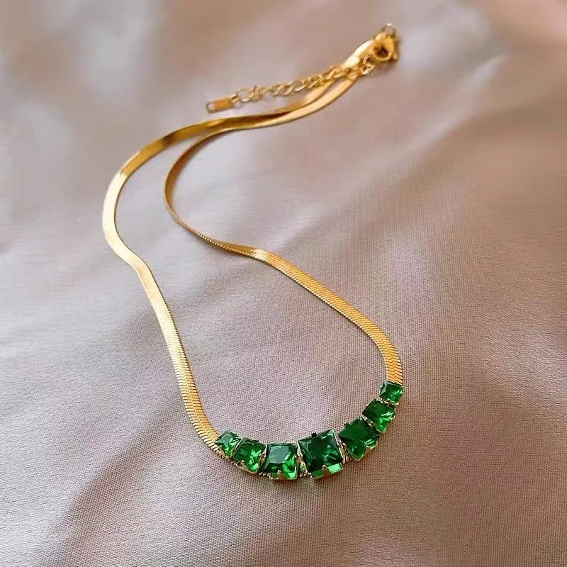 Green Necklace For Women