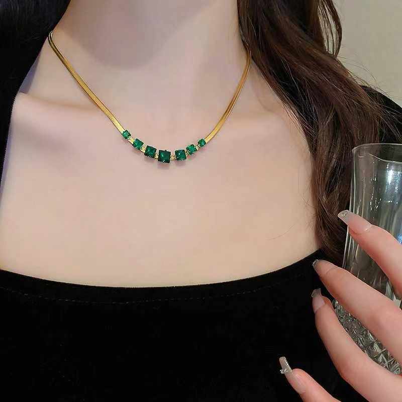 Green Necklace For Women