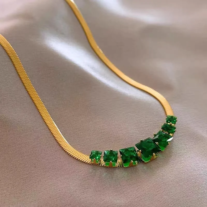 Green Necklace For Women