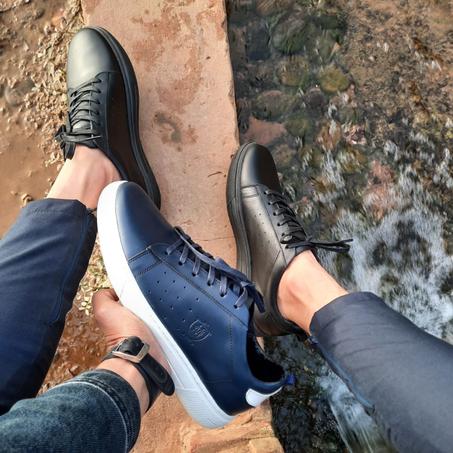 Sneakers en Cuir