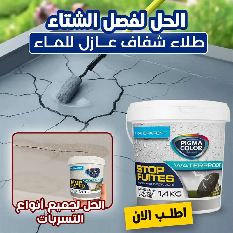طلاء مانع تسربات المياه والتشققات Anti-fuites