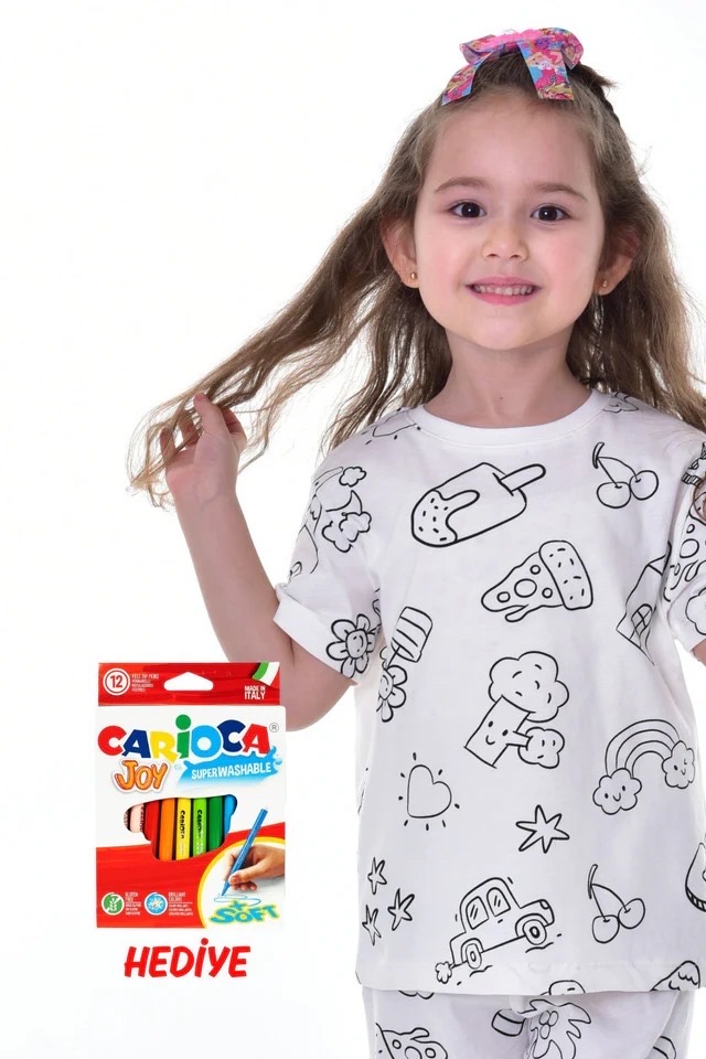 بيجاما لوني صيفي