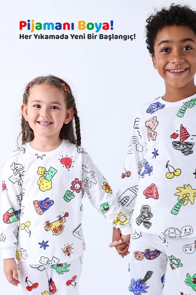 بيجاما لوني شتوي