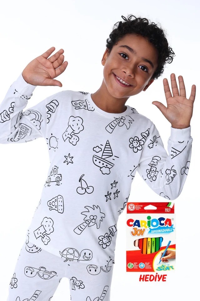 بيجاما لوني شتوي