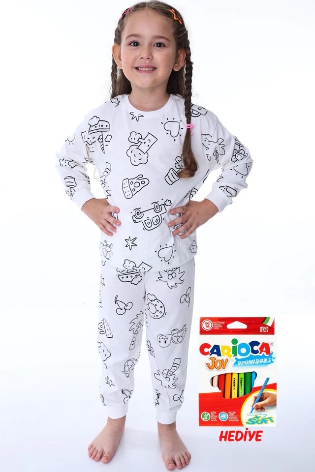 بيجاما لوني شتوي