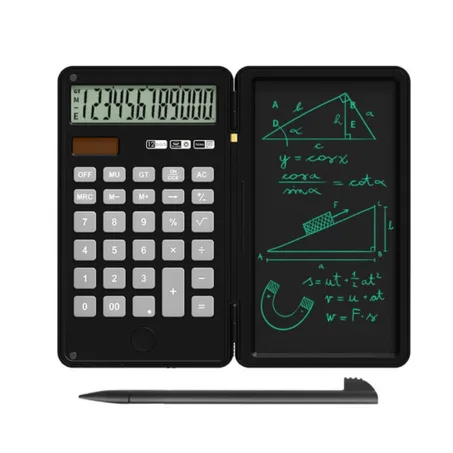 Tablette d’Écriture & Calculatrice 2-en-1