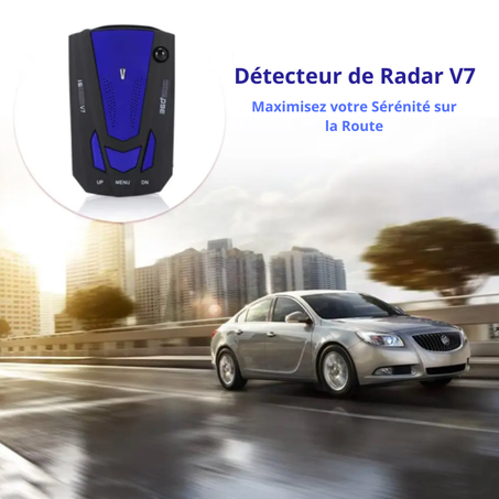 Détecteur de Radar V7