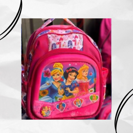 للبنات  Cartable 3D moyen