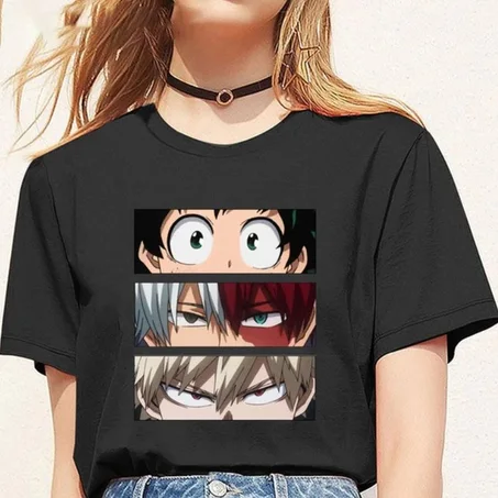 Tshirt  anime for Women‏