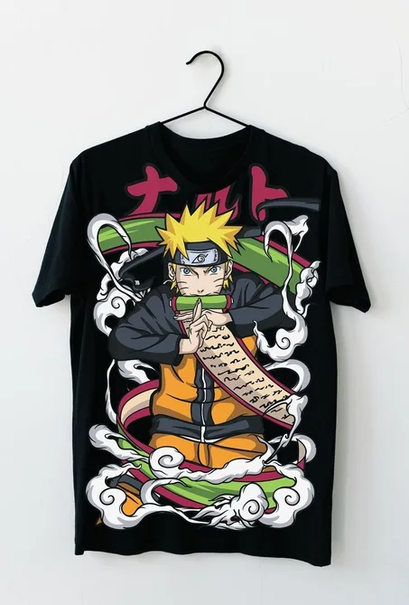 TSIRT ANIME FOR MEN NARUTO