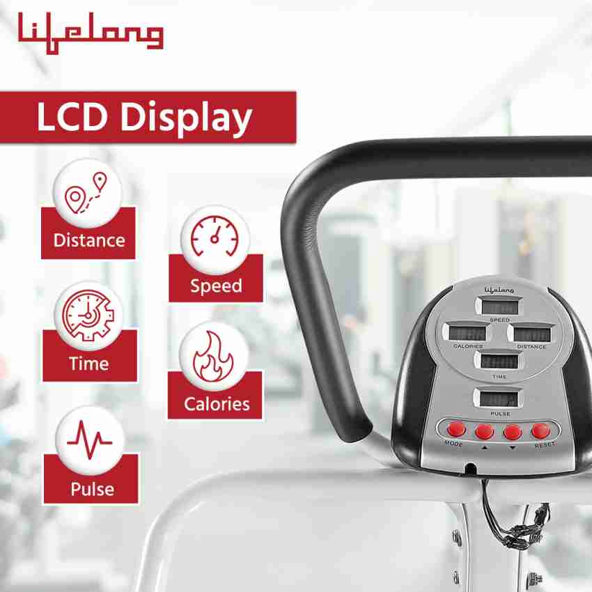 جهاز المشي الميكانيكي متعدد الوظائف – بدون كهرباء، بشاشة LCD، قابل للطي، ومزوّد بجهاز Stepper لتمارين متكاملة.