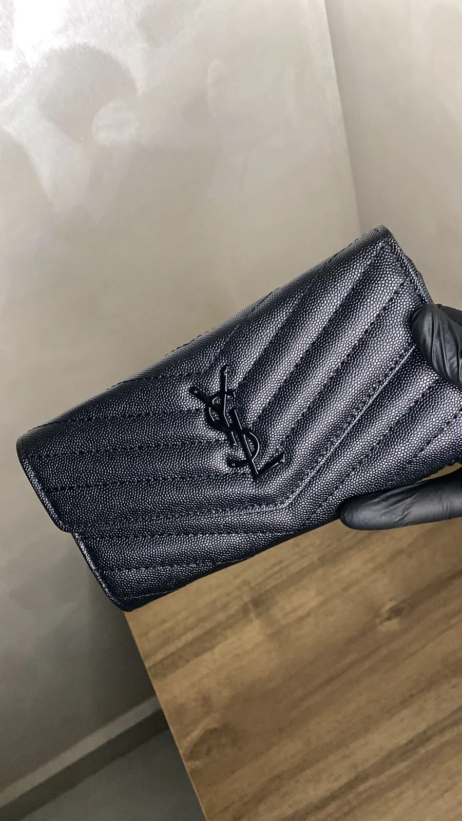 YSL Portefeuille Noir