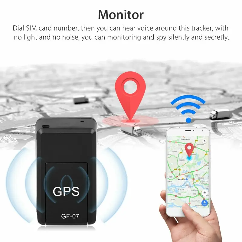 جهاز تتبع GPS للسيارة GF07 مضاد للسرقة 🛡️🚗