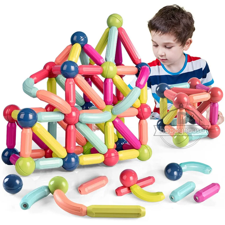 لعبة مجموعة مكعبات🧸 بناء مغناطيسية للأطفال 👶