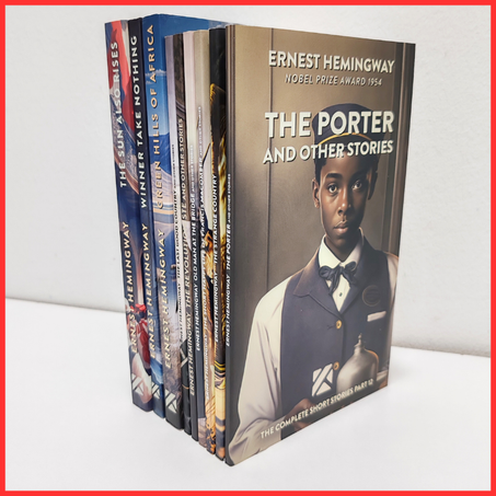 مجموعة مختارة من روائع الأدب الإنجليزي للكاتب الشهير إرنست همينغوي - Hemingway