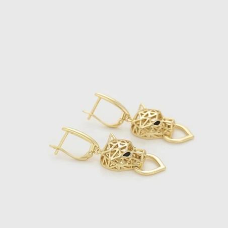 Xuping-Boucles d'Oreilles Ornementales Simples pour Femme et Fille, Bijoux à la Mode, Unique,