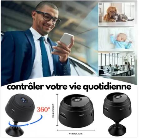 Mini caméra de surveillance sans fil A9, protection de sécurité, moniteur à distance, caméscopes vidéo WiFi, maison intelligente