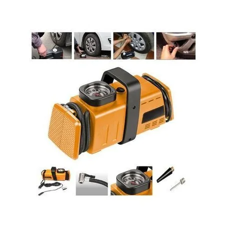 كومبريسور 220v + ولاعة سيارة