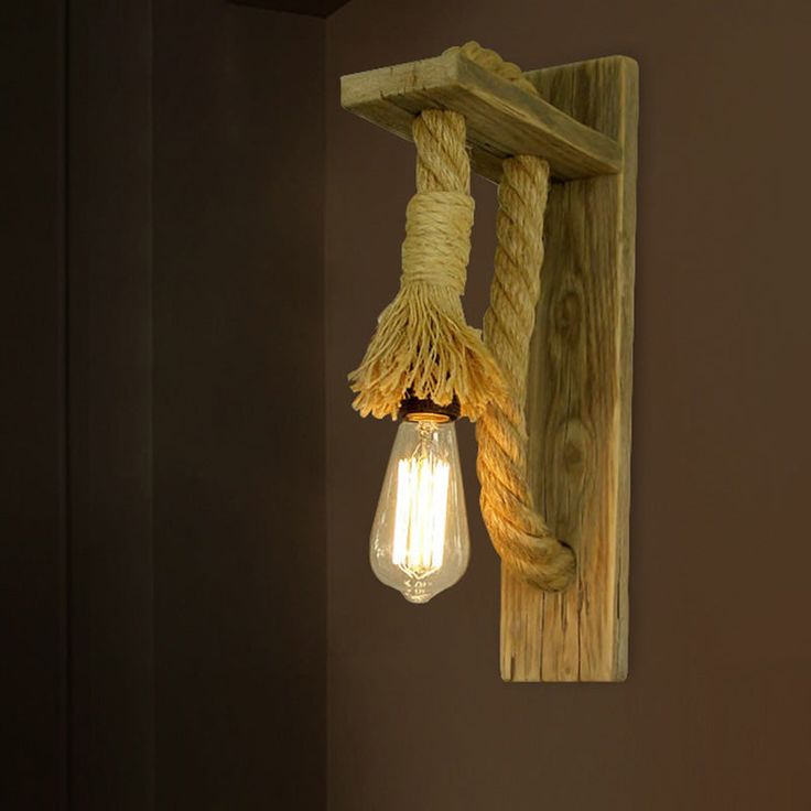 Wall lamp Wood