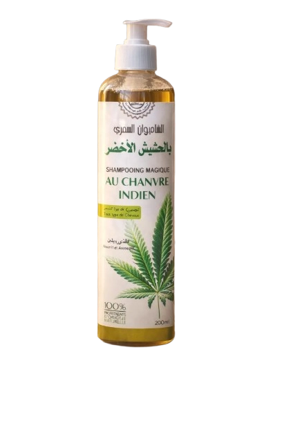 شامبو القنب النباتي + زيت القنب المغذي