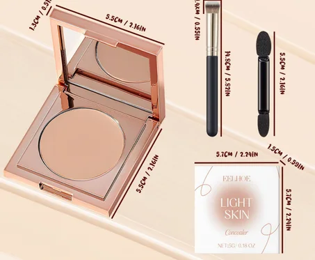 تحت العين  CC خافي عيوب الهالات السوداء