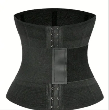 مشد خصر نسائي (كورسيه) – حزام تشكيل للجسم بتحكم متوسط مع إغلاق بخطافات وعين، مصنوع من قماش مرن وقابل للتنفس