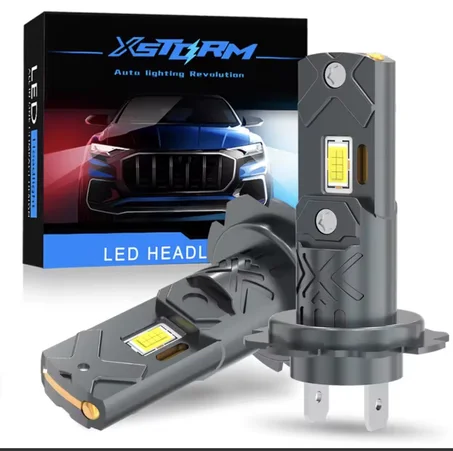 مصابيح سيارات LED عالية الأداء من XSTORM (مقاس H7)