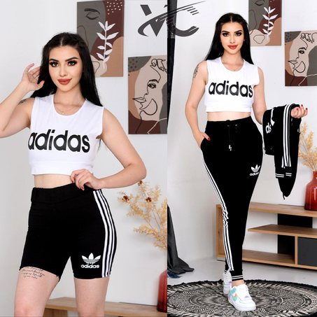 كيطمة adidas من 4 قطع صالحة للصيف و البرد