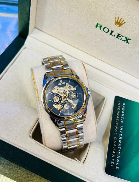 ساعة يد رجالية فاخرة مقاومة للماء