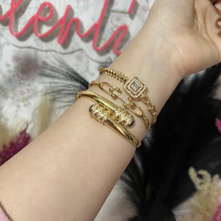 Trio babocha en vert