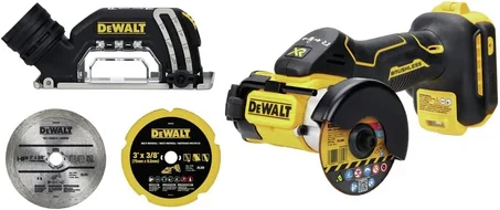 DEWALT Herramienta de corte MAX XR de 20 V, sin escobillas y compacta, solo herramienta desnuda (DCS438B)