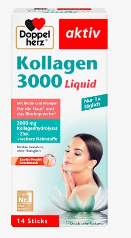 كولاجين 3000 سائل، 14 قطعة، 140 مل