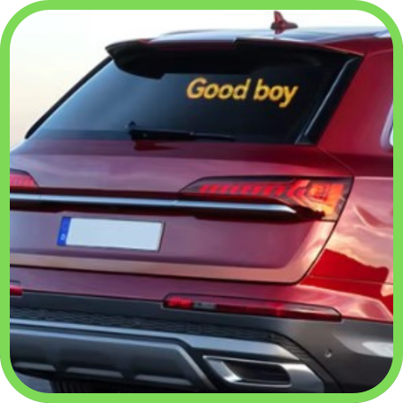 شاشة ليد فليكسيبل للسيارات والطاكسيات