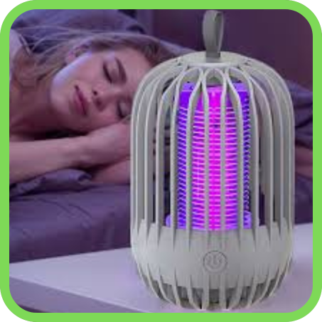 مصباح كهربائي محمول لقتل البعوض والذباب