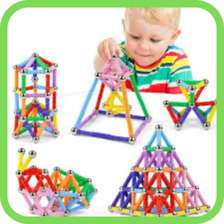 لعبة المكعبات المغناطيسية