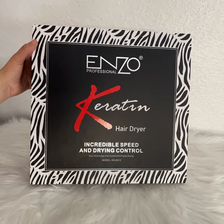 Sèche cheveux enzo keratine