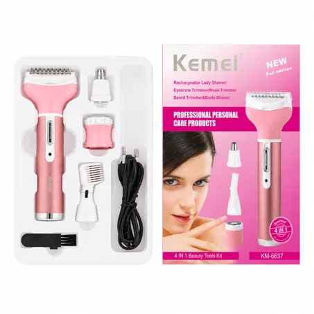 ✨ Kemei 4 en 1 – الحل الذكي للعناية اليومية