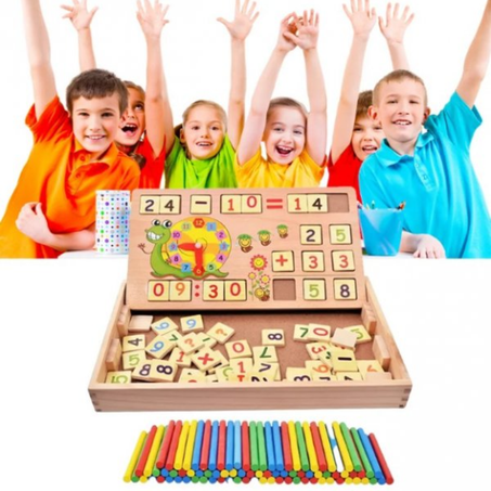 لعبة الأرقام التعليمية الخشبية