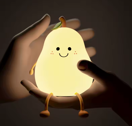 Bonito Freckle Pear Fruit Night Light