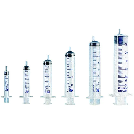 Seringues plastique stériles 3 pièces