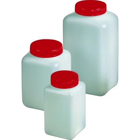 Flacons col large polyéthylène HDPE
