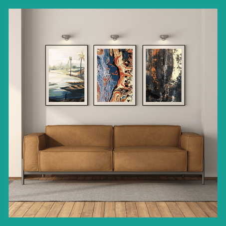 اللوحات الفنية الجدارية