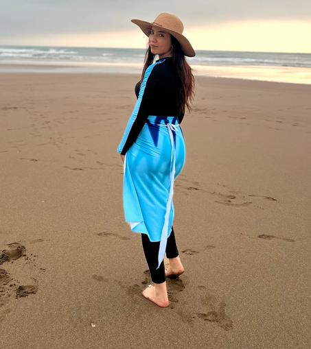 بوركيني الهبال هاد الصيف😍✨