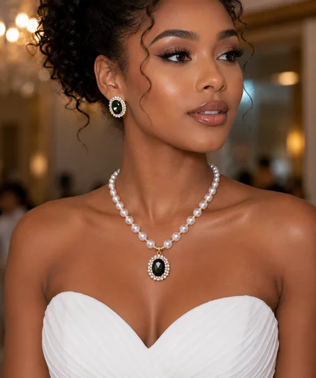 Coffret Bijoux Émeraude – Élégance Royale®