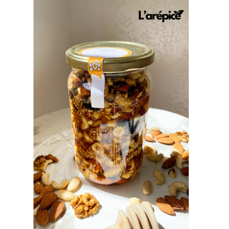 خلطة الطاقة عسل + فاكية