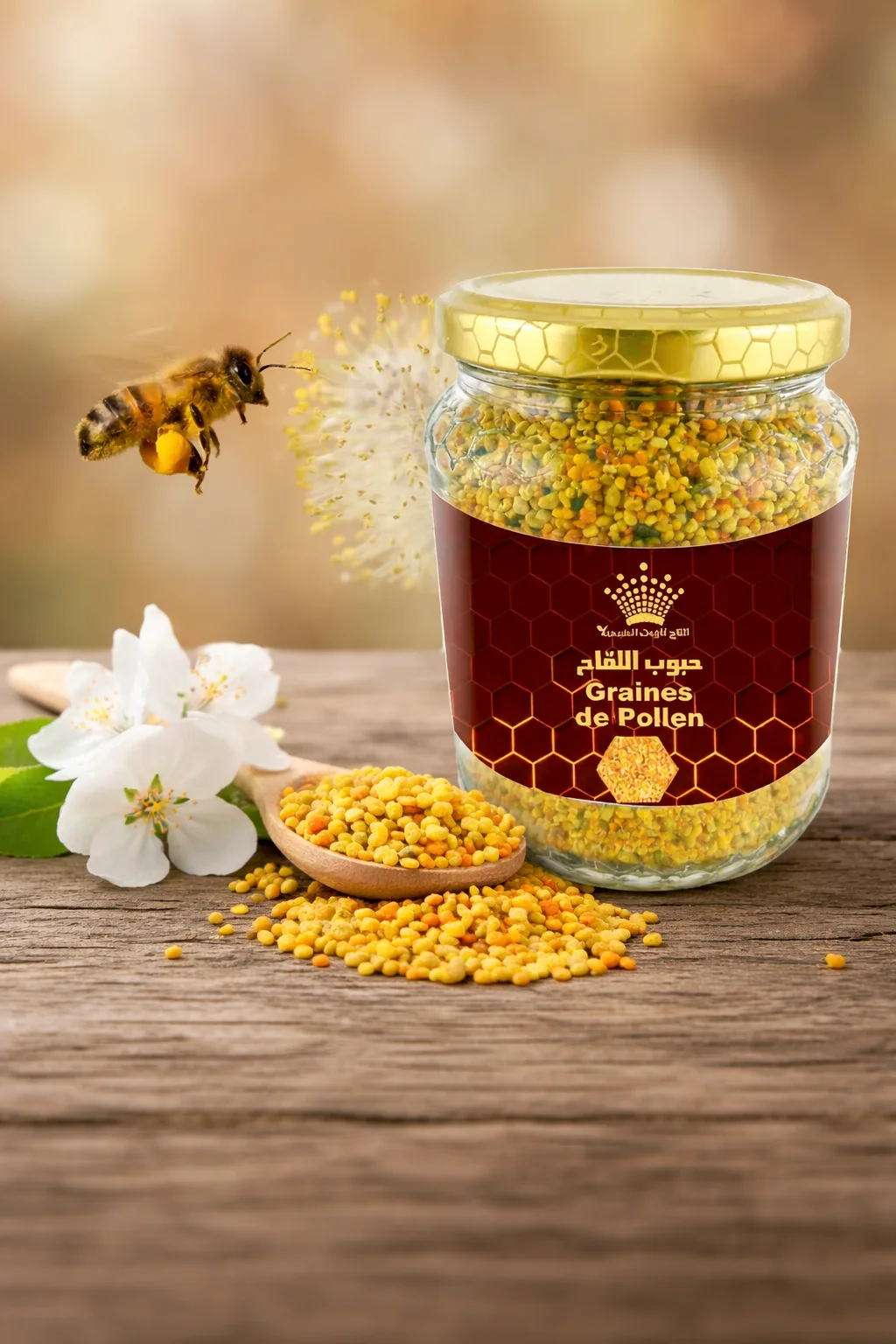 حبوب اللقاح الذهبية – جوهرة خلية النحل