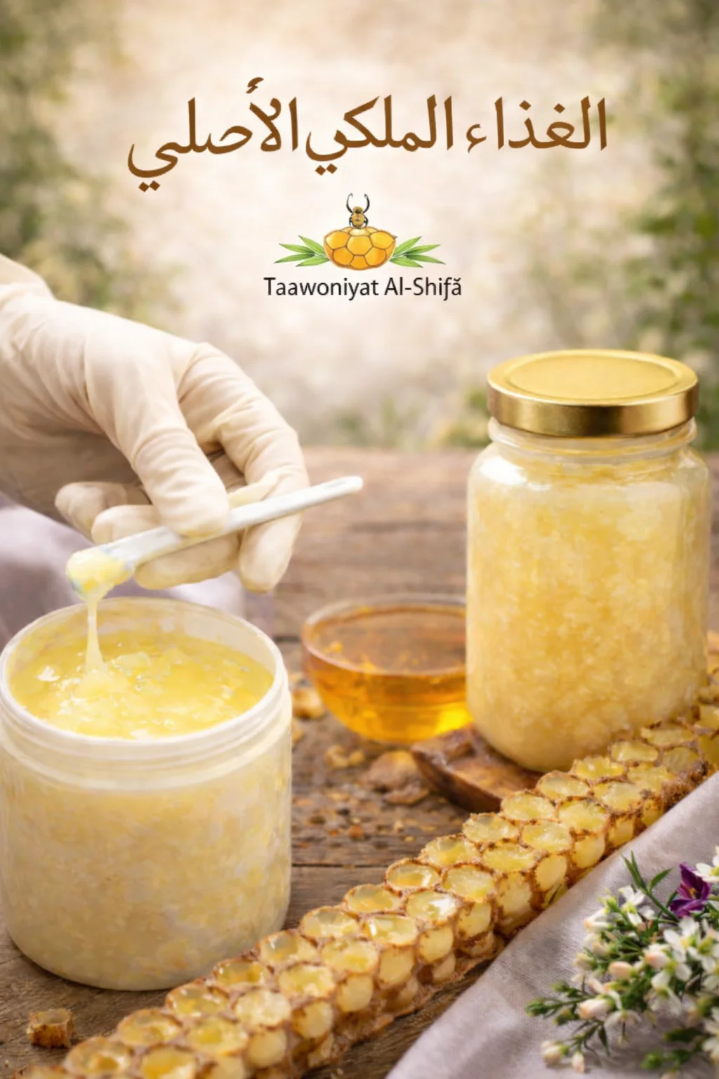 🌟 الغذاء الملكي… خلاصة القوة التي منحت الملكة سيادتها، بين يديك بجودة تليق بصحتك. 🌟