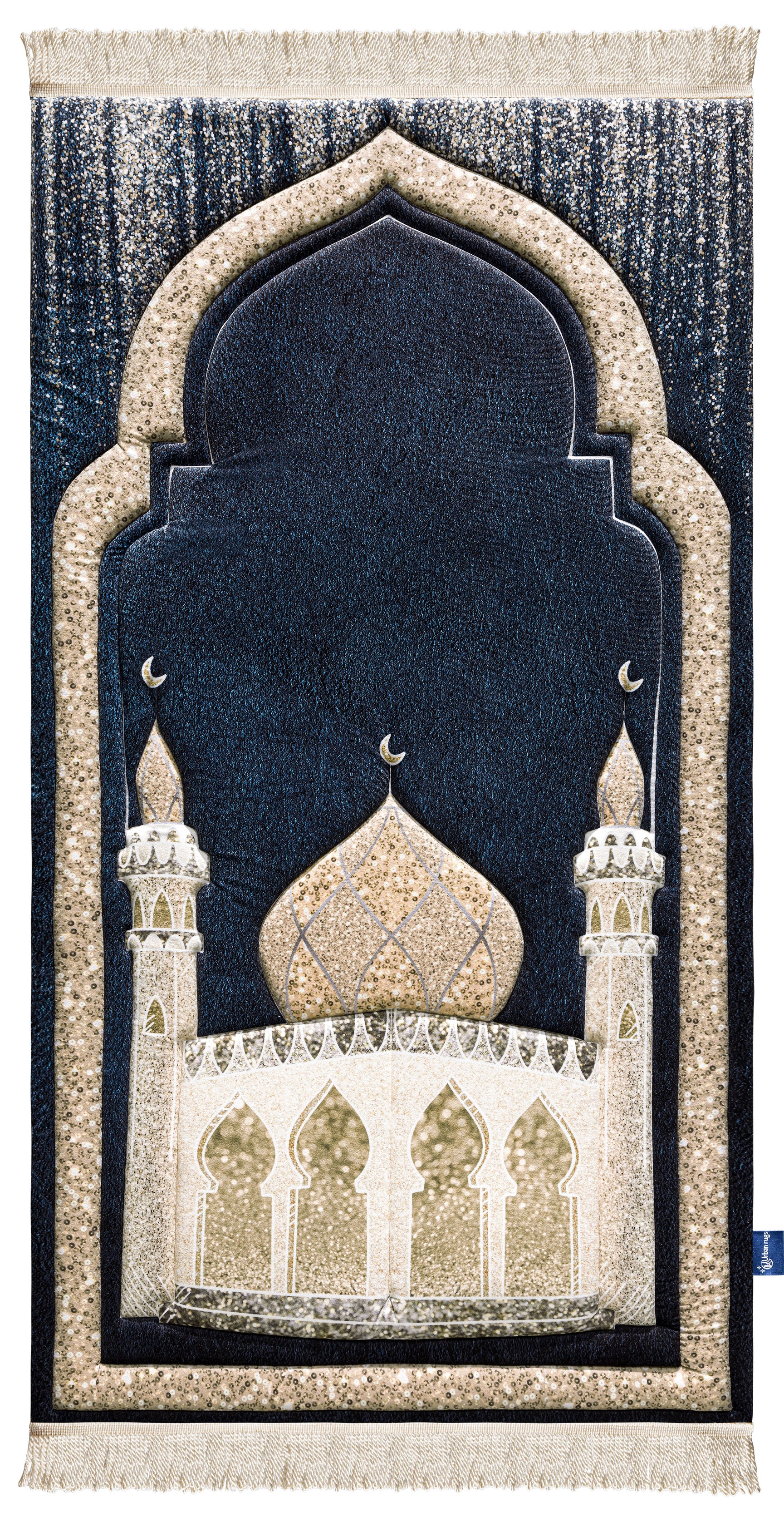 Blue Shimmer Premium Prayer Mat