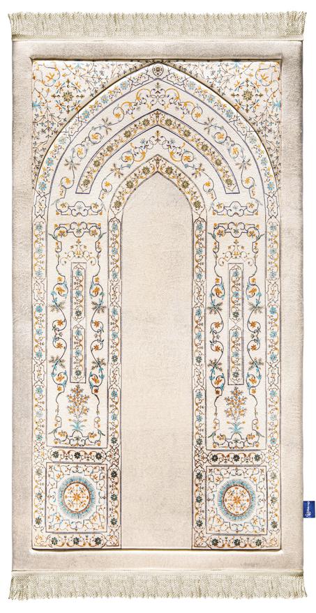 Antique Indian Arch Premium Prayer Mat