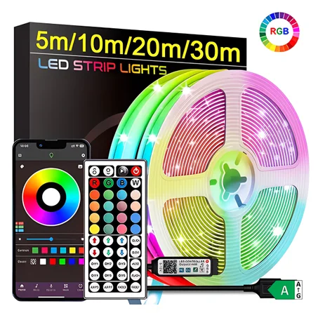 Strisce luminose a LED  per la decorazione della camera da letto